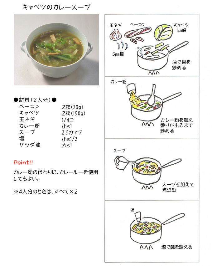 �L���x�c�̃J���[�X�[�v