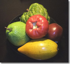 埔里の果実店で見つけた果実