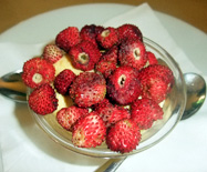 イチゴのプリン